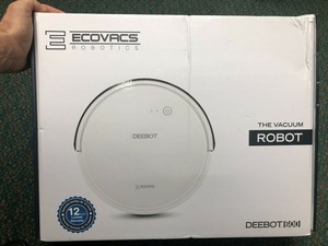 Ecovacs Deebot 600 App Controlled Robotic Vacuum Cleaner W/smart Motion Free Shi