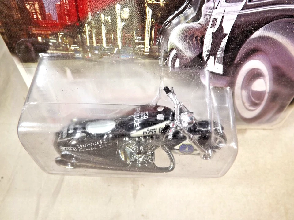 Scooter Hot Wheels Cop Rods Series 2 Charleston 1999, SC SCORCHIN negro con MC3 Sp Foto 3 de 4