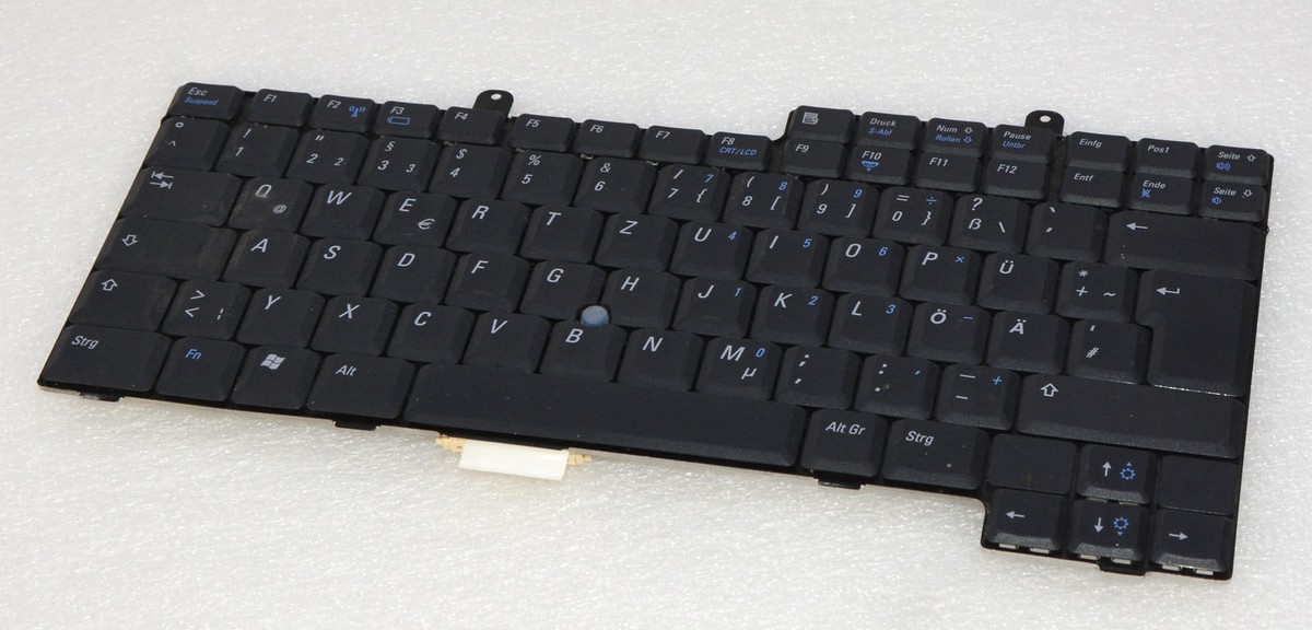 Autocollants De Clavier Allemand Noir - Compatible HP, Compaq, Toshiba (marque Keysick)