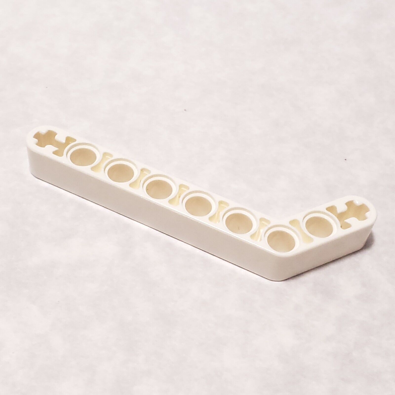 Lego Technic Part 32271 Liftarm Bent 1x9 Thick 42160 Genuine White x1