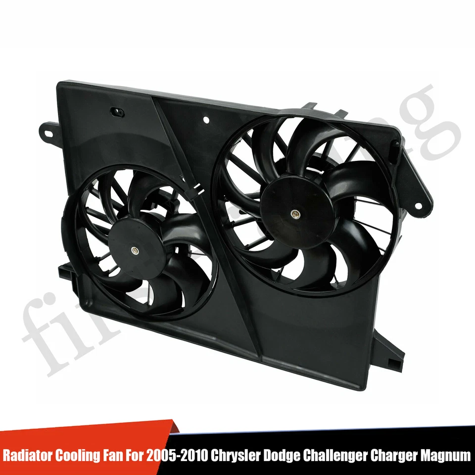 For 205-10 Chrysler 300 Challenger Charger Magnum 5137714AA Radiator Cooling Fan Foto 2 de 4