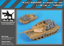 Black Dog 1/48 M1A2 Abrams Stowage Accessories set for Tamiya kits