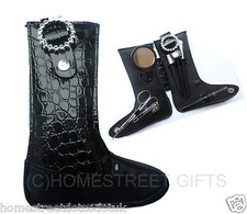Cheap Manicure Beauty Gift Set Travel 7 Piece Boot shape ideal stocking filler