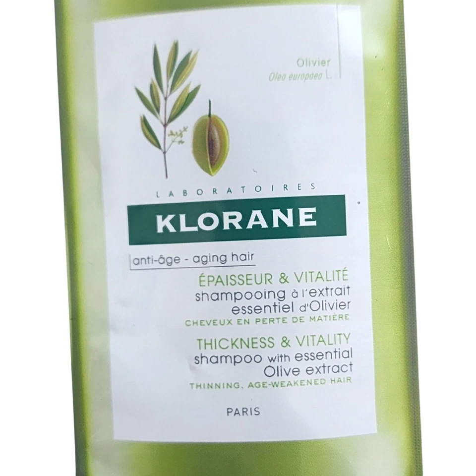 Klorane Anti Age Olive Oil Nourishing Shampoo & Conditioner 10ml Sample 2 lot - Image 4 of 4