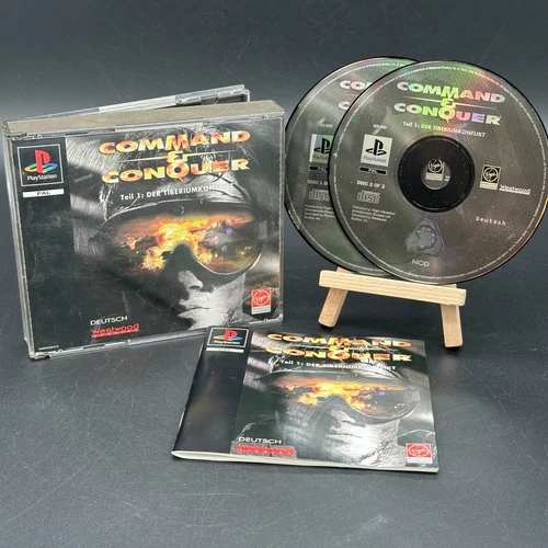 Command & Conquer - Teil 1: Der Tiberiumkonflikt (PS1) - CDs sehr gut ✅