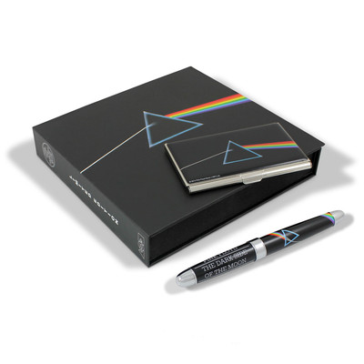 ACME Studio PINK FLOYD  Dark Side of the Moon  Rollerball Pen Card Case Set NEW