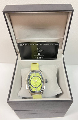 Montres De LuxeWatch Estremo Lady Steel Sunray green Dial Date  NEW