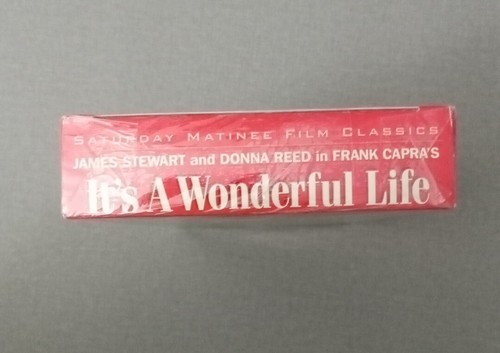 Frank Capra's It's a Wonderful Life VHS Original 1946 Black & White New SEALED - Picture 5 of 5