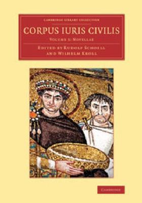 Corpus iuris civilis Schoell Kroll Paperback Cambridge University Press Volume 3