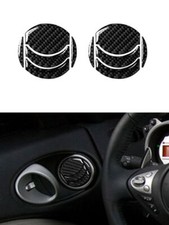 Cubierta de embellecedor de panel de ventilación izquierda y derecha fibra de carbono para Nissan 350Z 2006-2009