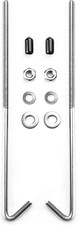 18-8 Stainless Steel J Hook Battery Hold down Bolts,8-Inch