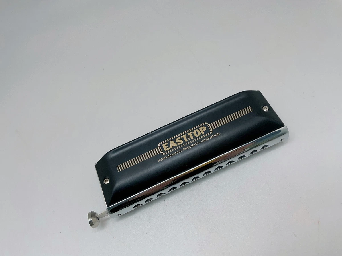 Easttop New Chromatic Harmonica Updated Forerunner 2.0 without valves 12holes