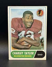 1968 Topps - #192 Charley Taylor- Washington