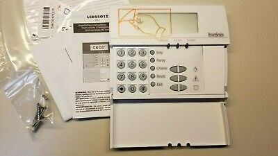 Buy DSC LCD5501Z WHT Fixed Message Alarm Keypad For Power Series White RARE & NEW!