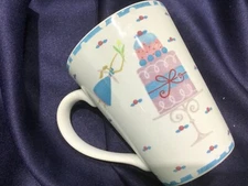 PIXIE CHIX birthday cake MUG by AMY FLYNN for ROSCHER never used! NEW! EXCELLENT