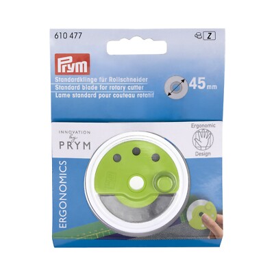 Prym Standart Ersatzklinge 610477 für Rollschneider  Ergonomis  Klinge 45mm