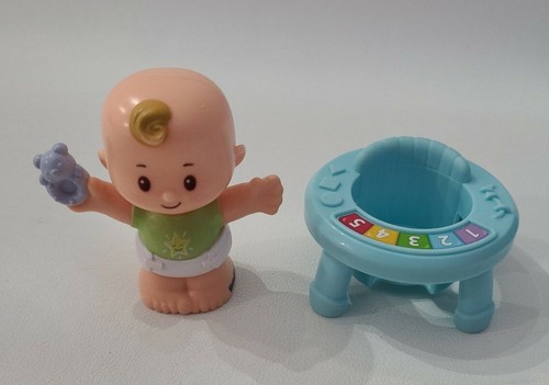 Fisher Price Little People Babies Cuddle'n Play Nursery Playset Not Complete ⬇️ - Picture 9 of 12