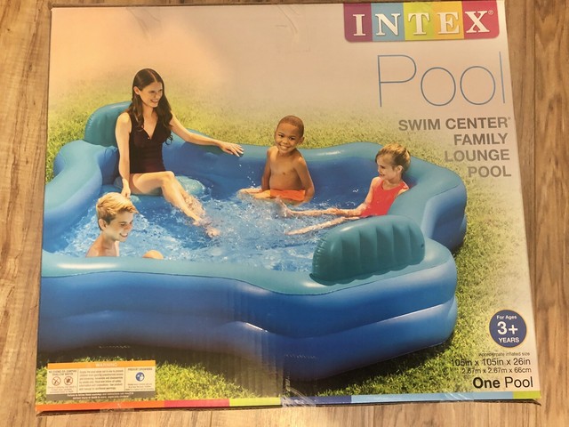 Best Intex Swim Center Family Lounge Inflatable Above Ground Pool 57190Ep 