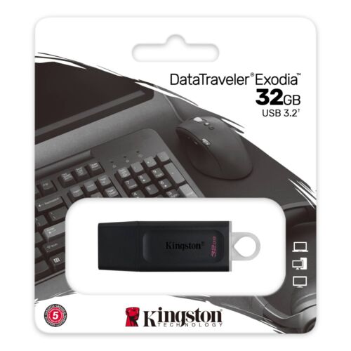 Kingston DataTraveler Exodia 32GB Unidad USB Flash - DTX/32GB - Imagen 1 de 3