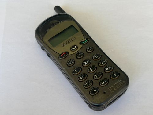 Alcatel He1 Grey Rare GSM Mobile Phone Unknow Carrier For Collectable - 第 2/15 張圖片