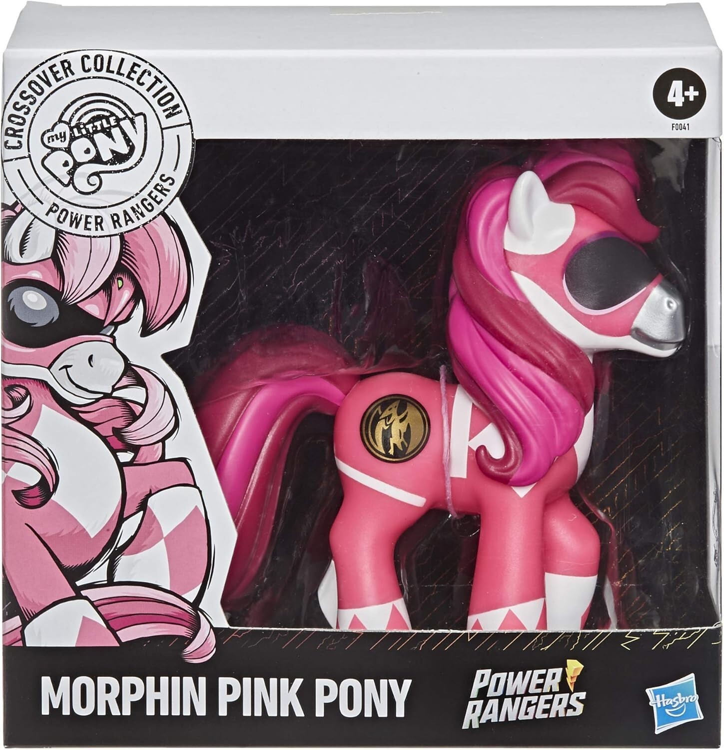 My Little Pony x Power Rangers Morphin Pink Pony Figure 2019 Hasbro
