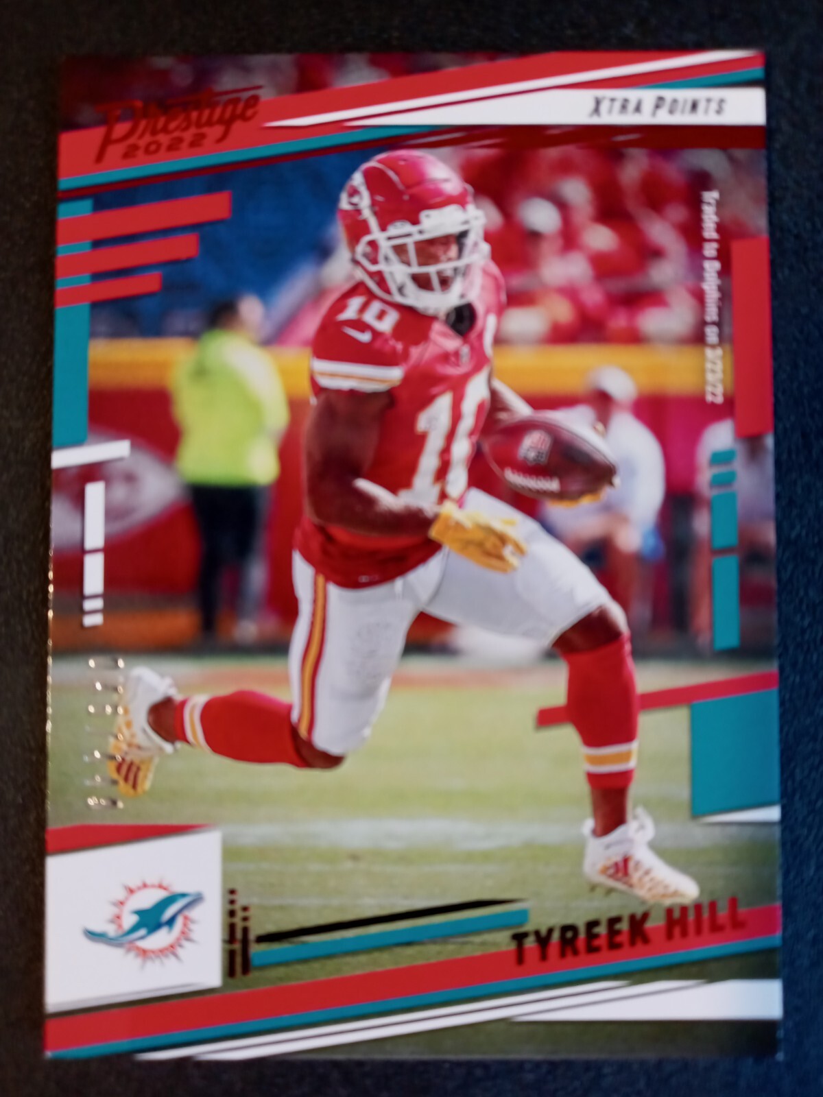 2022 Panini Prestige Red Tyreek Hill 046/499 # 144 Miami Dolphins