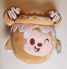 Disney Munchlings 15 Inch Mickey Mouse Cinnamon Bun Plush Free Fast Shipping