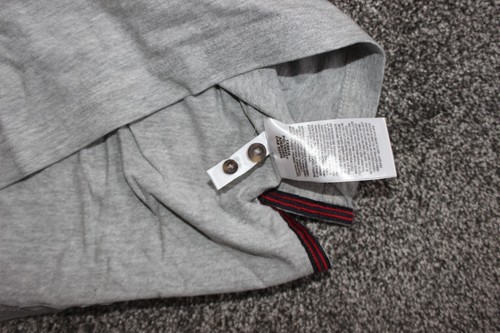 Camisa polo Dissident Airborn abotonada gris talla M - Imagen 5 de 6
