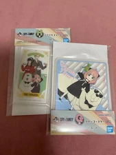 SPY×FAMILY Ichiban Kuji Rubber Coaster & Acrylic Charm Set Anya Bond