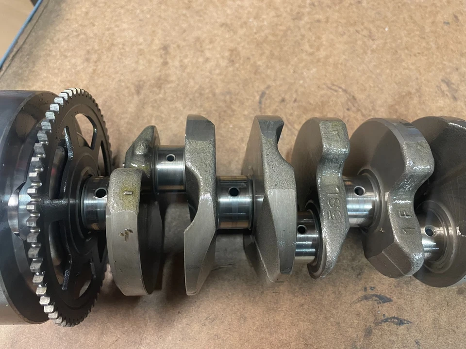 Conjunto de bielas pistones cigüeñal Yamaha YZF-R6 2003-04 10 k millas OEM Foto 4 de 4