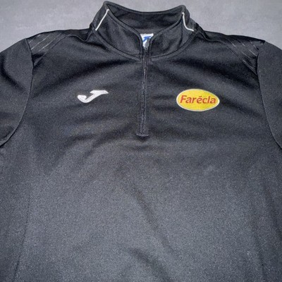 EUC Mens Joma Farecla LS 1/4 Zip Pullover, Size Large
