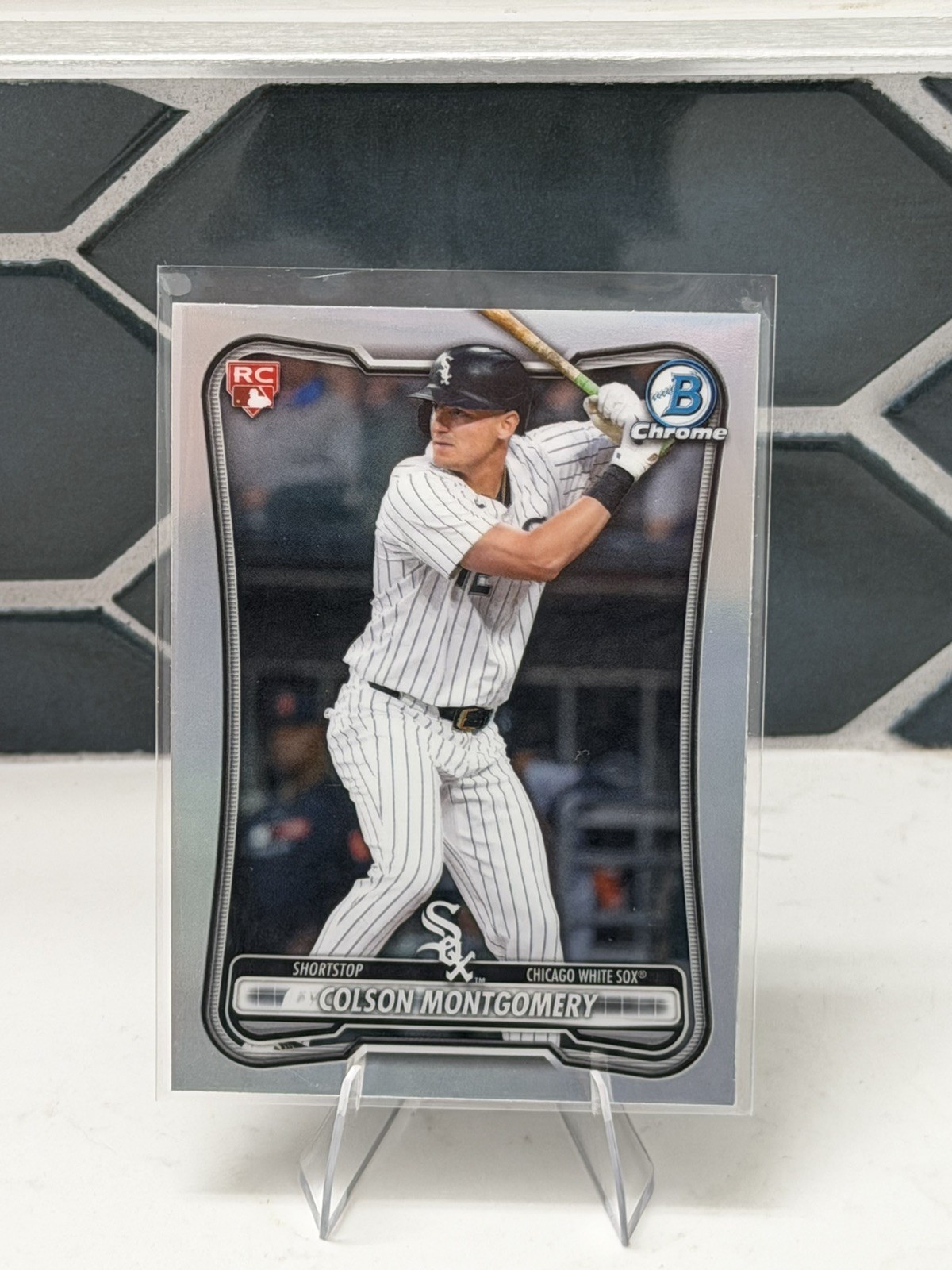 2026 Bowman Colson Montgomery Chrome Rookie Red RC Variation #68 White Sox