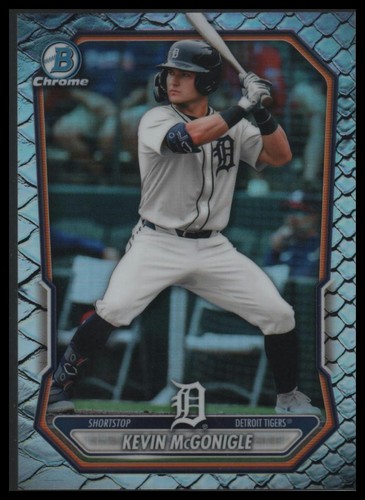 Kevin McGonigle [Reptilian Refractor] #BCP-145 2026 Bowman Chrome Prospect card