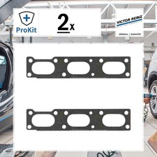 2x ORIGINAL® Victor Reinz Dichtung, Abgaskrümmer für Opel OMEGA A OMEGA A