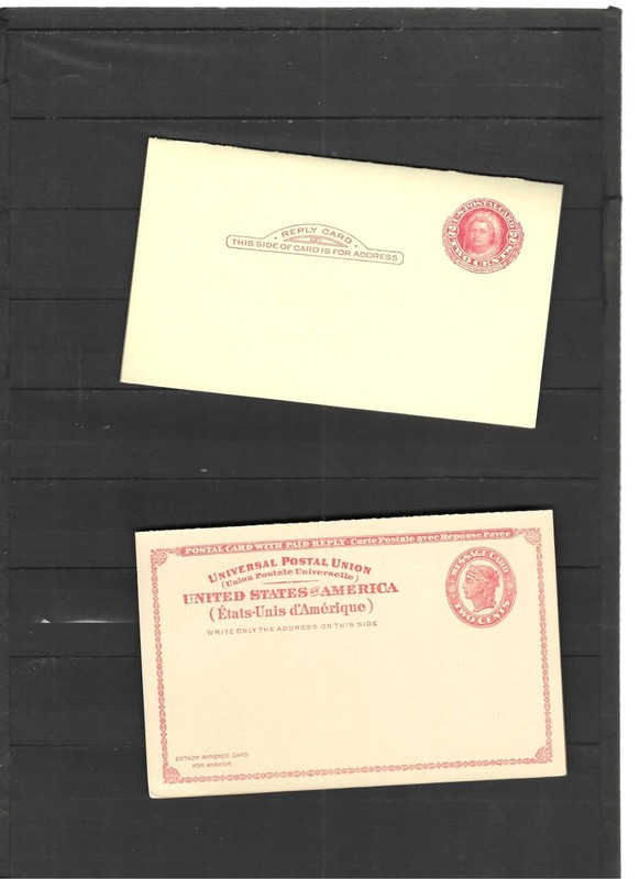 UNITED STATES-SELECTION- POSTAL CARDS-OLDER-BETTER-LOT OF 15-ALL MINT-F-VF-#112