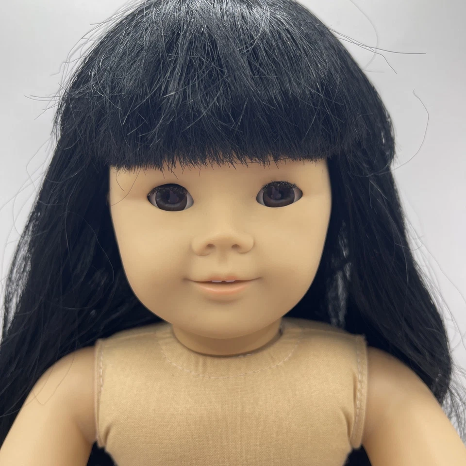 Rare American Girl Pleasant Co. JLY #4 Doll ASIAN 749 Black Hair Bangs - Image 2 of 4