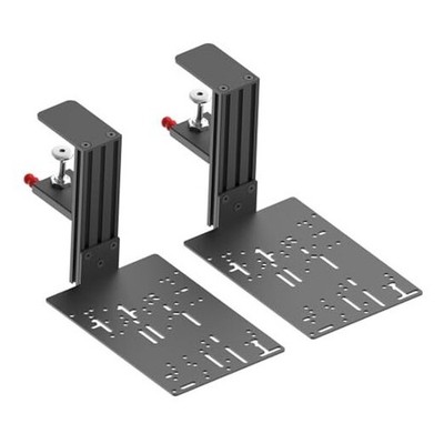 JOYORAN 2 Sets of HOTAS Desk Mounts for Flight Sim Game Joysticks, Throttles