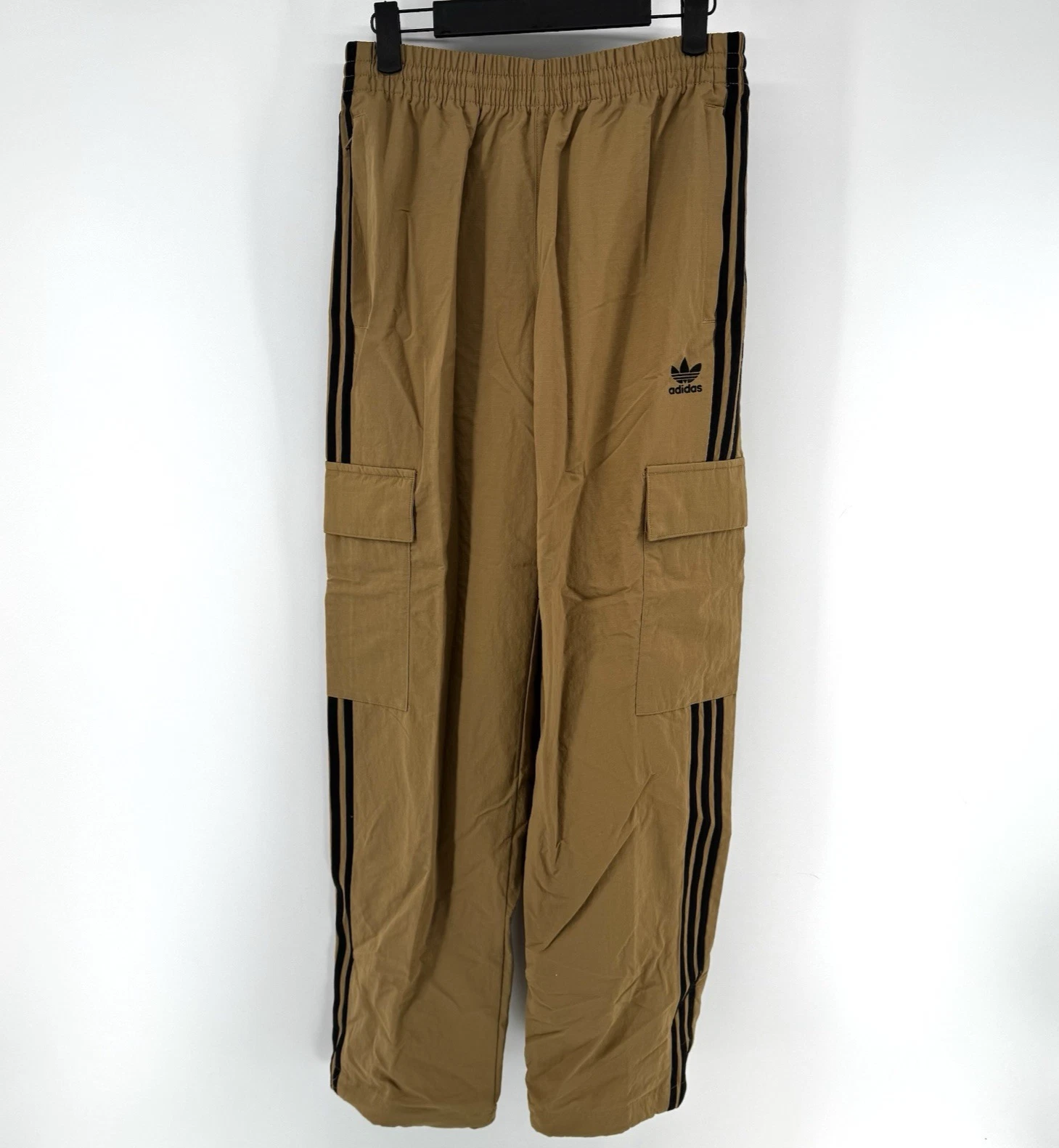 adidas Originals Men’s Adicolor Classics 3-Stripes Cargo Pants Cardboard Tan S