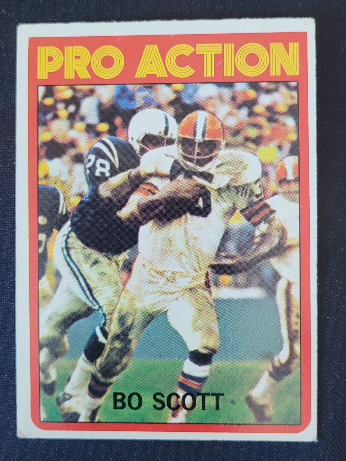 1972 Topps Pro Action Bo Scott #123