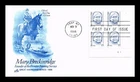 Dr Jim Stamps Mary Breckinridge FDC Great Americans Series Artcraft Cachet 1998