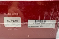 RARE Montegrappa Città d’Arte Venezia LE Fountain Pen M 18K Nib Sealed #337/1000