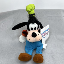 Goofy The Disney Store Mini Bean Bag Plush 9" Stuffed Toy Mickey  Friends