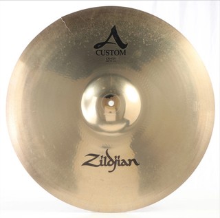 Zildjian A Custom Crash Cymbal 20 inch Edge Cracked