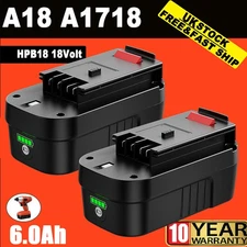 2/1Pack 18V for Black and Decker HPB18 18 Volt 8.0Ah Battery HPB18-OPE 244760-00
