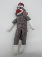 The Original Sock Monkey, Hand-Knit, Plush Material, 20" inch