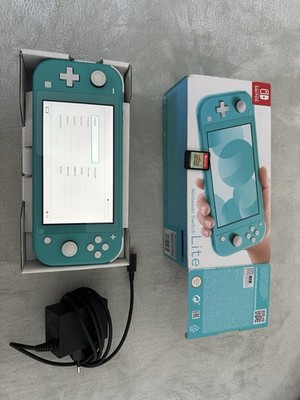 Nintendo Switch Lite Türkis OVP + Animal Crossing 