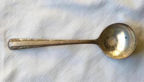 Vintage Towle “Candlelight” Sterling Silver cream soup spoon, no monogram