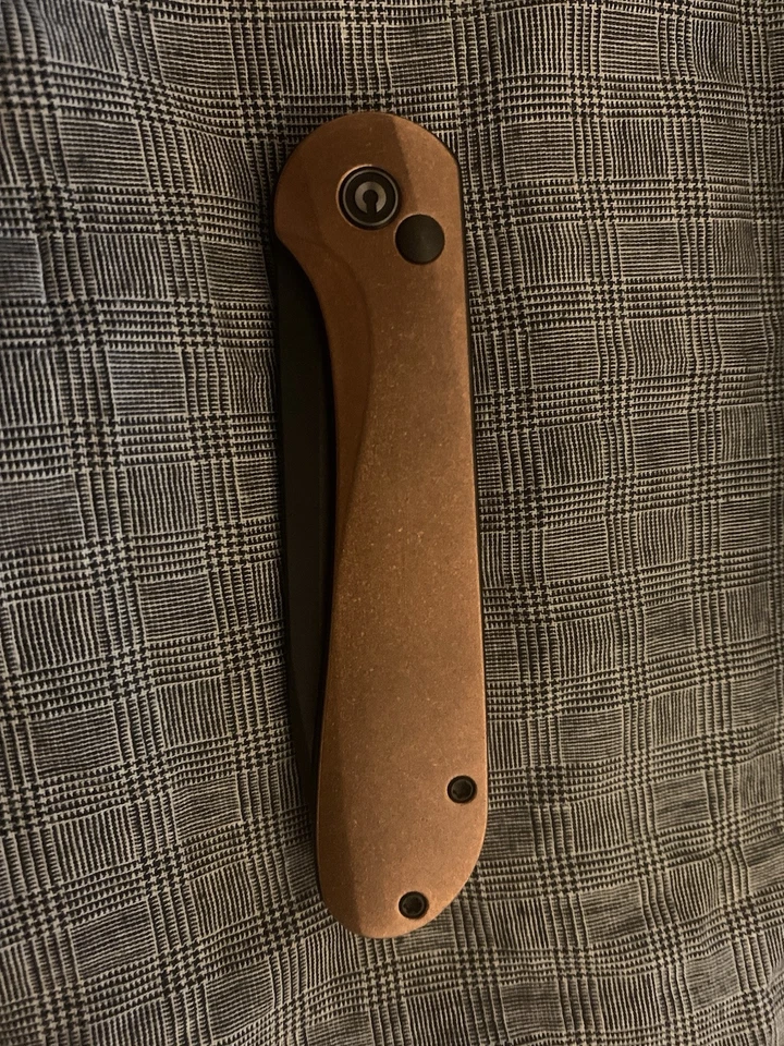 Civivi Button lock Elementum W/Flytanium copper scales - Image 3 of 4