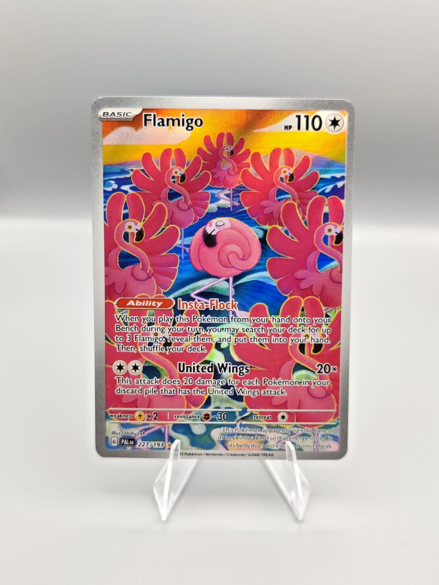 flamingo pokemon card POKMON CARD GAME sv3a 032/062 C