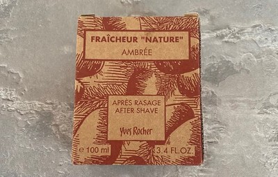 Yves Rocher - FRAICHEUR NATURE AMBREE - After Shave - Vintage Kultduft - OVP